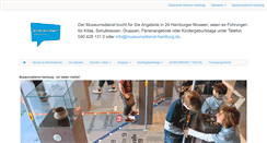 Desktop Screenshot of museumsdienst-hamburg.de